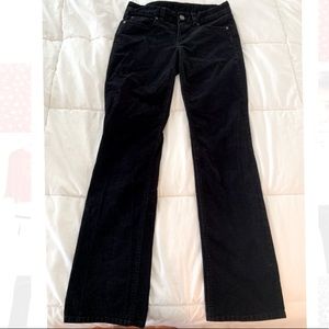VINTAGE STRAIGHT PANT IN CORDUROY BLACK J. CREW